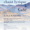 Stage de chant lyrique, choeur et solistes dans les Pyrénées