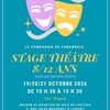 Stage théâtre 8/12 ans 